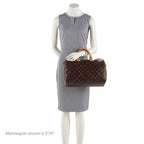 Louis Vuitton Monogram Canvas Speedy 35 Satchel (SHF-18560)