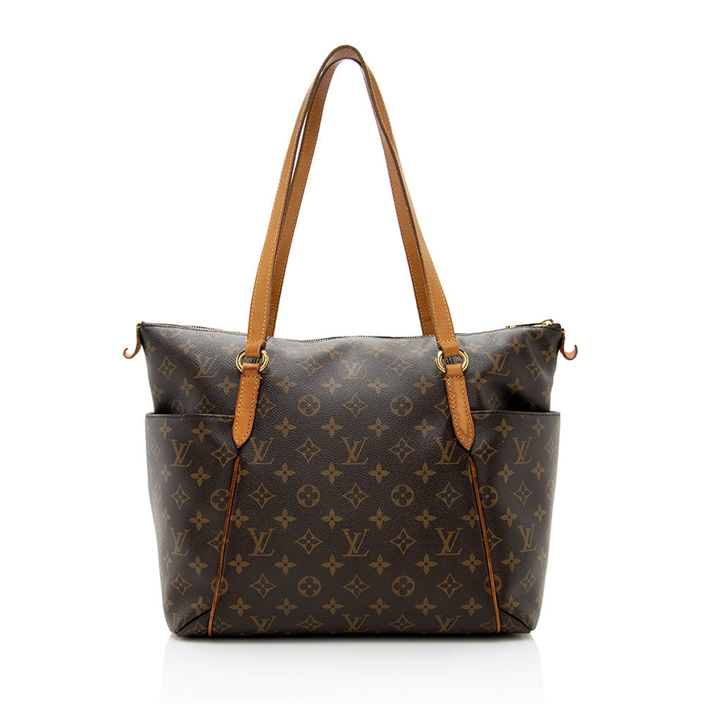 Louis Vuitton Monogram Canvas Totally MM Tote (SHF-18587)