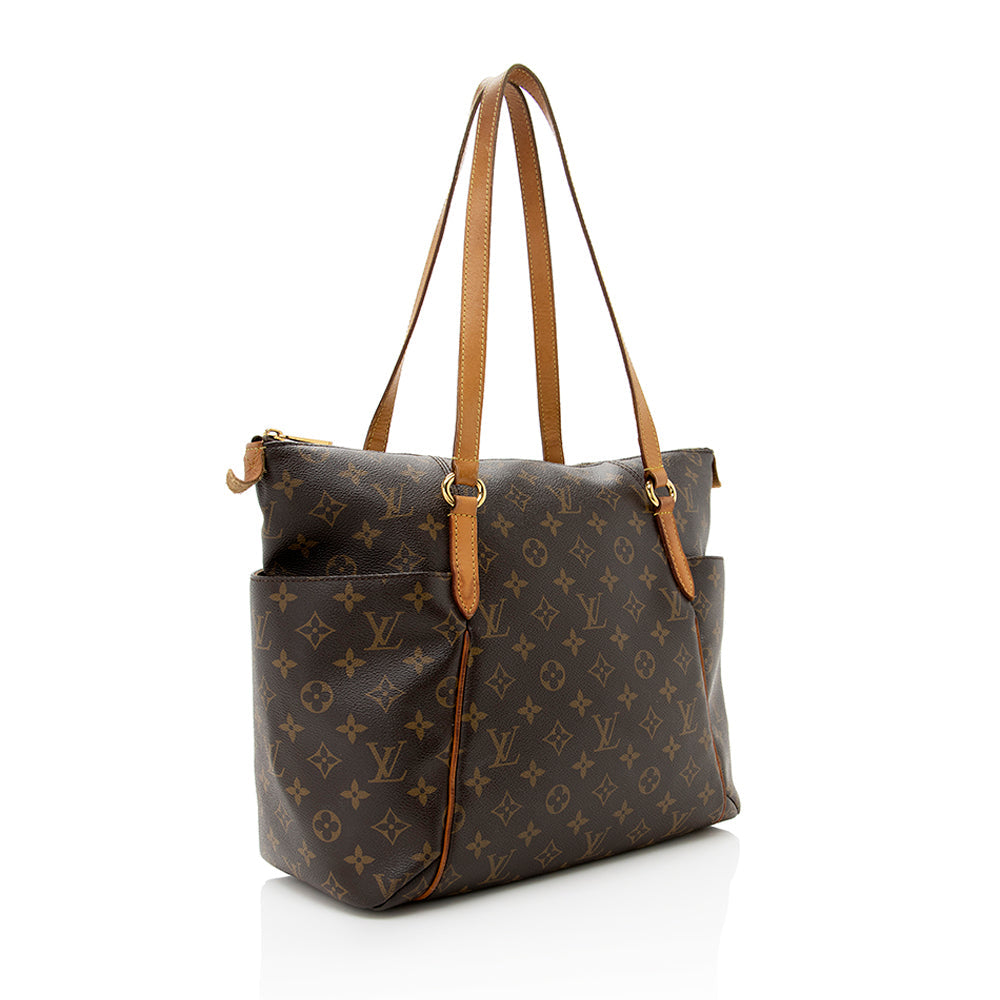 Louis Vuitton Monogram Canvas Totally MM Tote (SHF-18587)