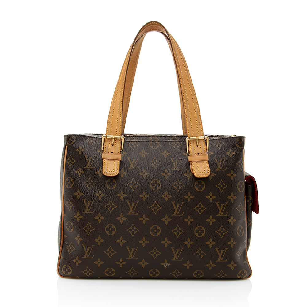 Louis Vuitton Monogram Canvas Viva Cite GM Shoulder Bag (SHF-19067)