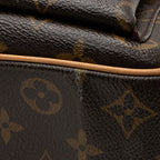 Louis Vuitton Monogram Canvas Viva Cite GM Shoulder Bag (SHF-19067)
