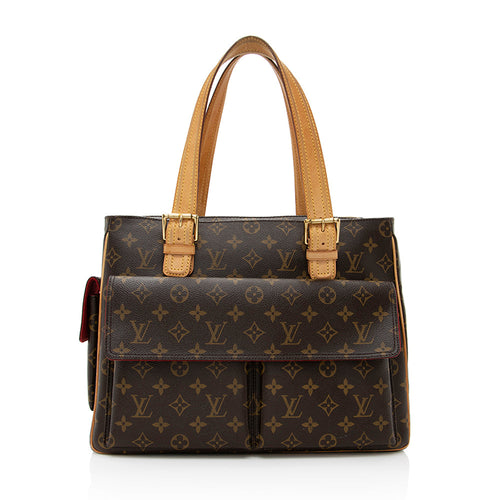 Louis Vuitton Monogram Canvas Viva Cite GM Shoulder Bag (SHF-19067)