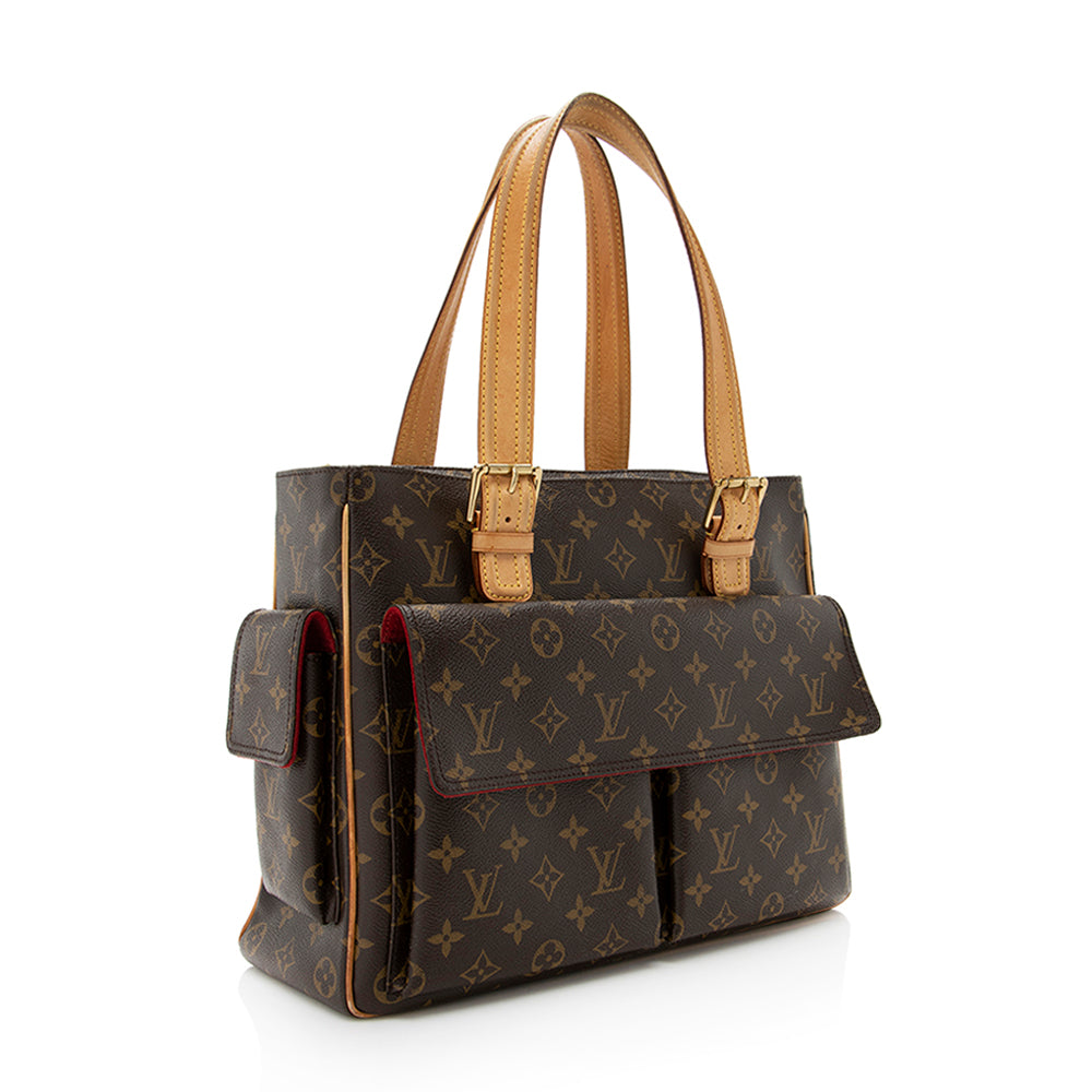 Louis Vuitton Monogram Canvas Viva Cite GM Shoulder Bag (SHF-19067)