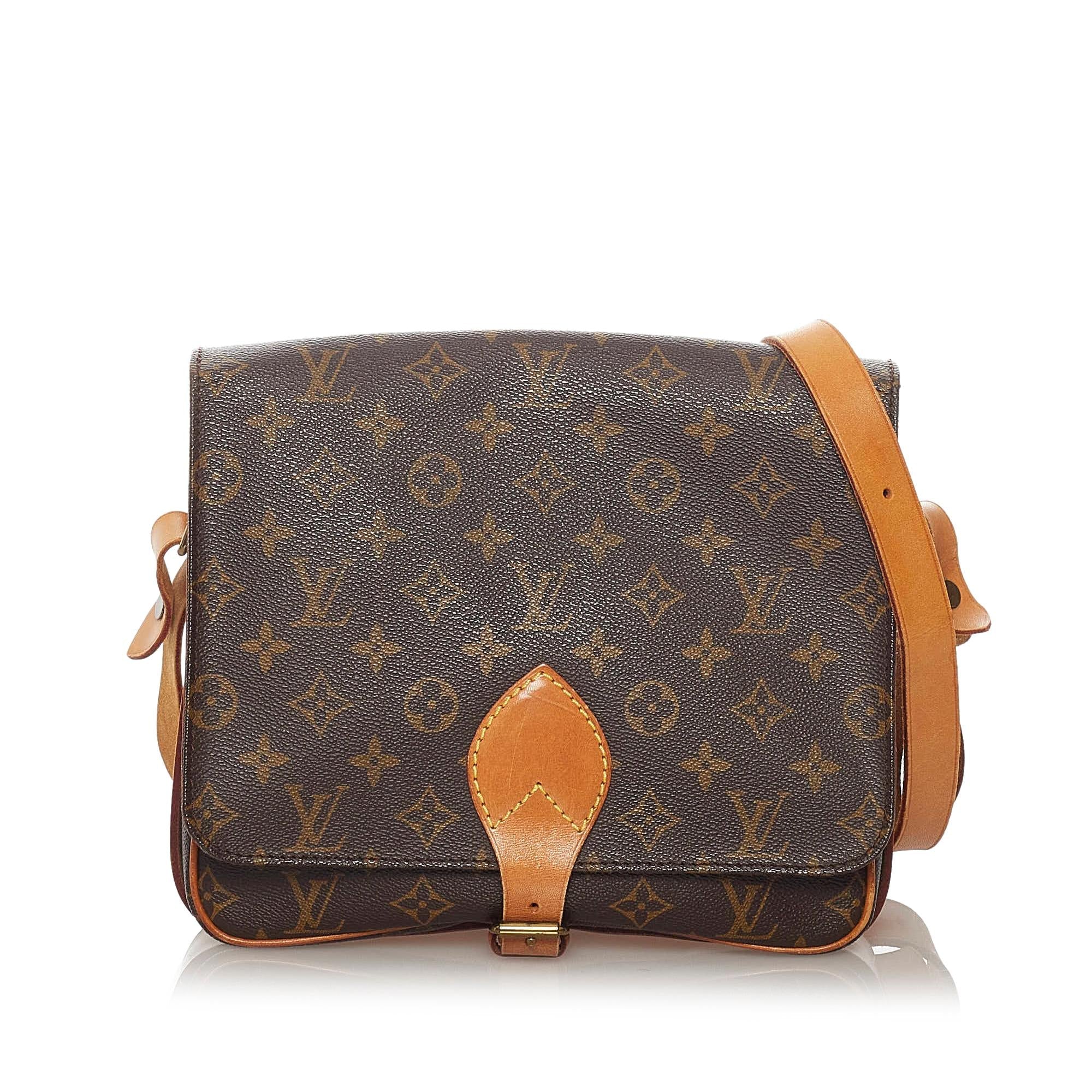 Louis Vuitton Monogram Cartouchiere MM (SHG-28345)