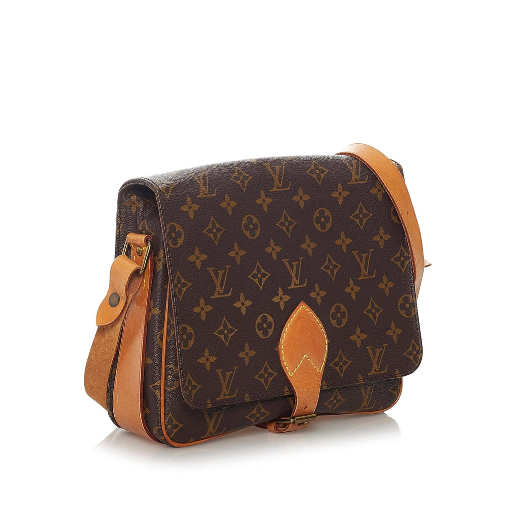 Louis Vuitton Monogram Cartouchiere MM (SHG-28345)