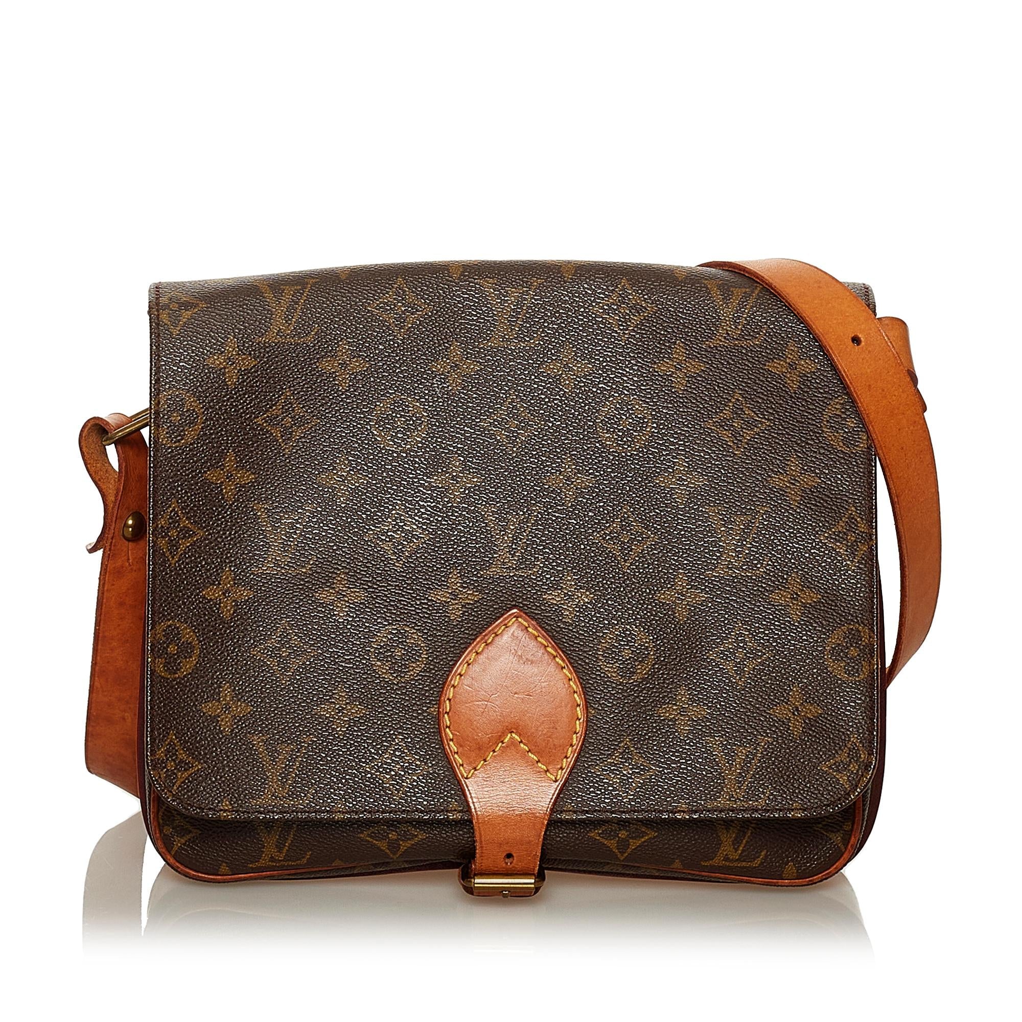 Louis Vuitton Monogram Cartouchiere MM (SHG-29213)
