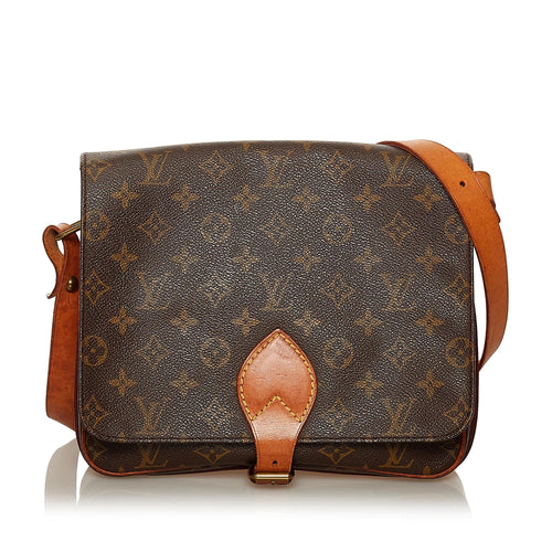Louis Vuitton Monogram Cartouchiere MM (SHG-29213)