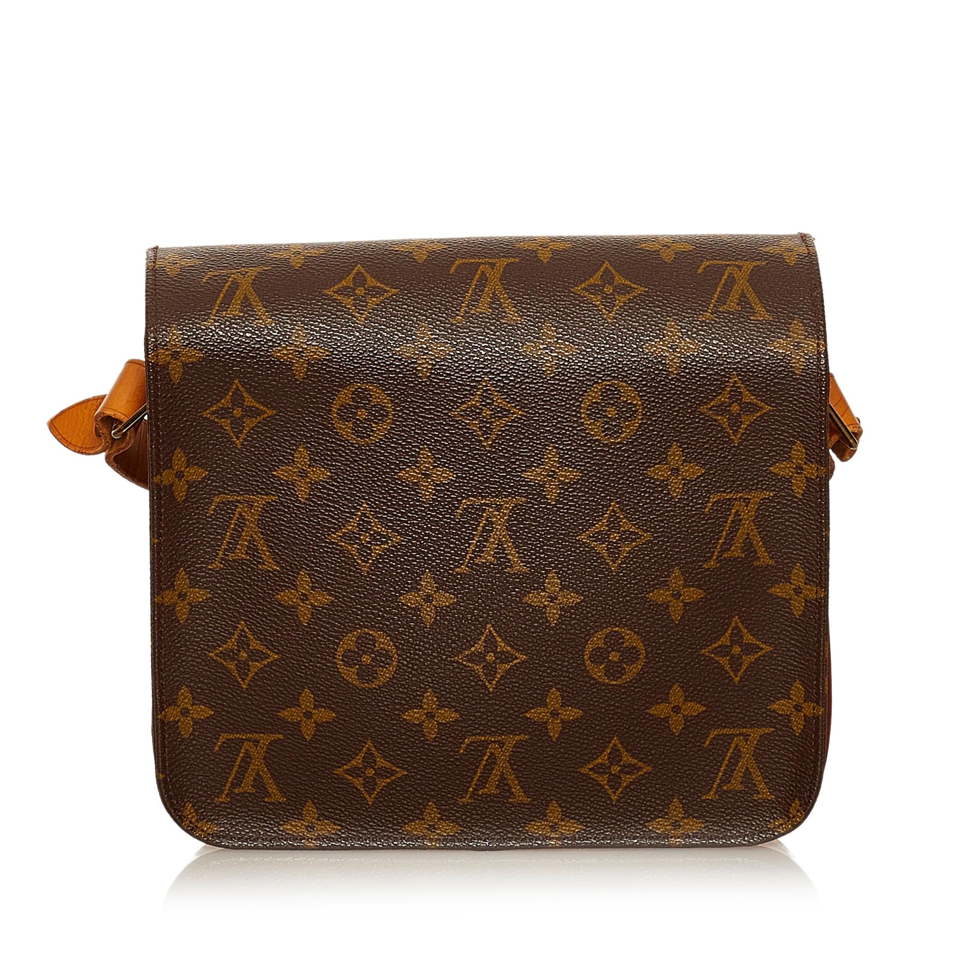 Louis Vuitton Monogram Cartouchiere MM (SHG-29315)