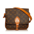 Louis Vuitton Monogram Cartouchiere MM (SHG-29315)