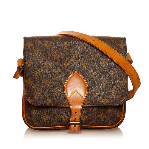 Louis Vuitton Monogram Cartouchiere MM (SHG-29315)