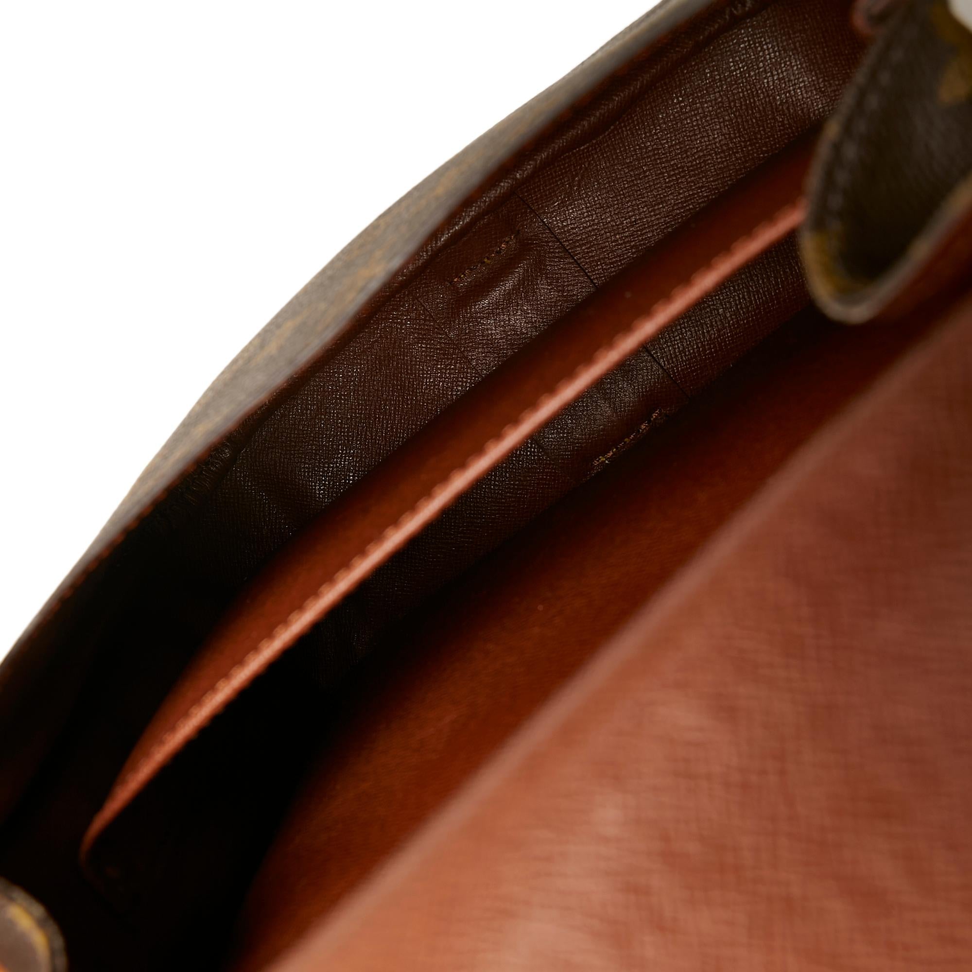 Louis Vuitton Monogram Cartouchiere MM (SHG-29315)