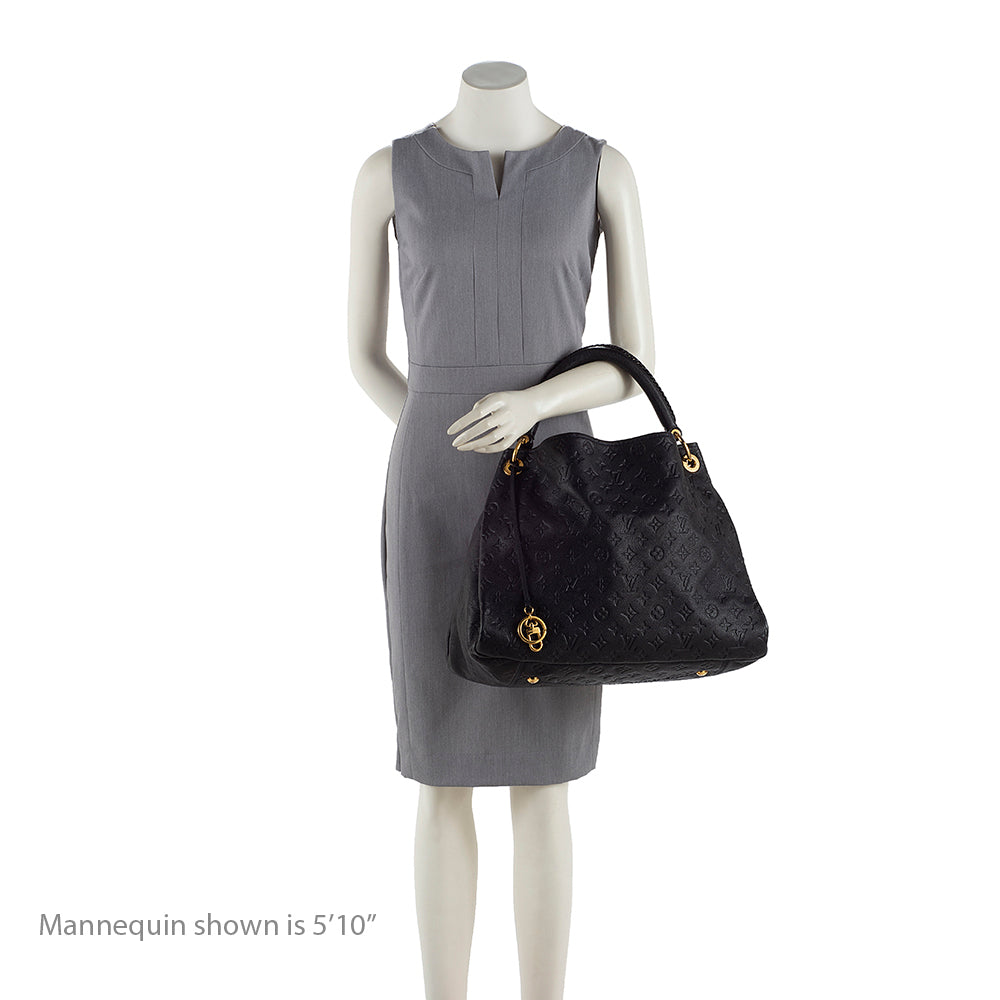 Louis Vuitton Monogram Empreinte Artsy MM Shoulder Bag (SHF-18951)