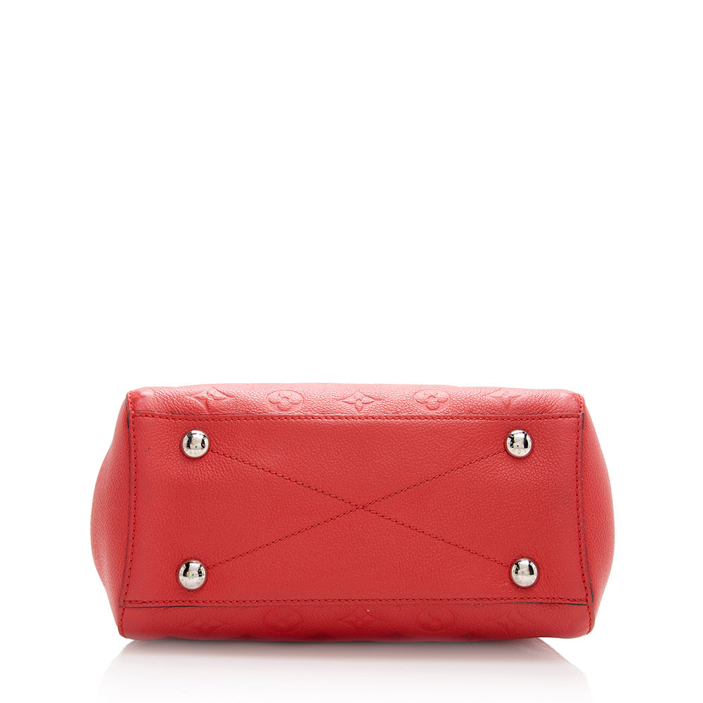Louis Vuitton Monogram Empreinte Montaigne BB Satchel (SHF-19040)