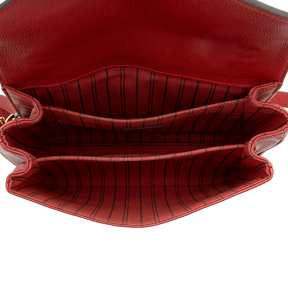 Louis Vuitton Monogram Empreinte Pochette Metis Shoulder Bag (SHF-18570)