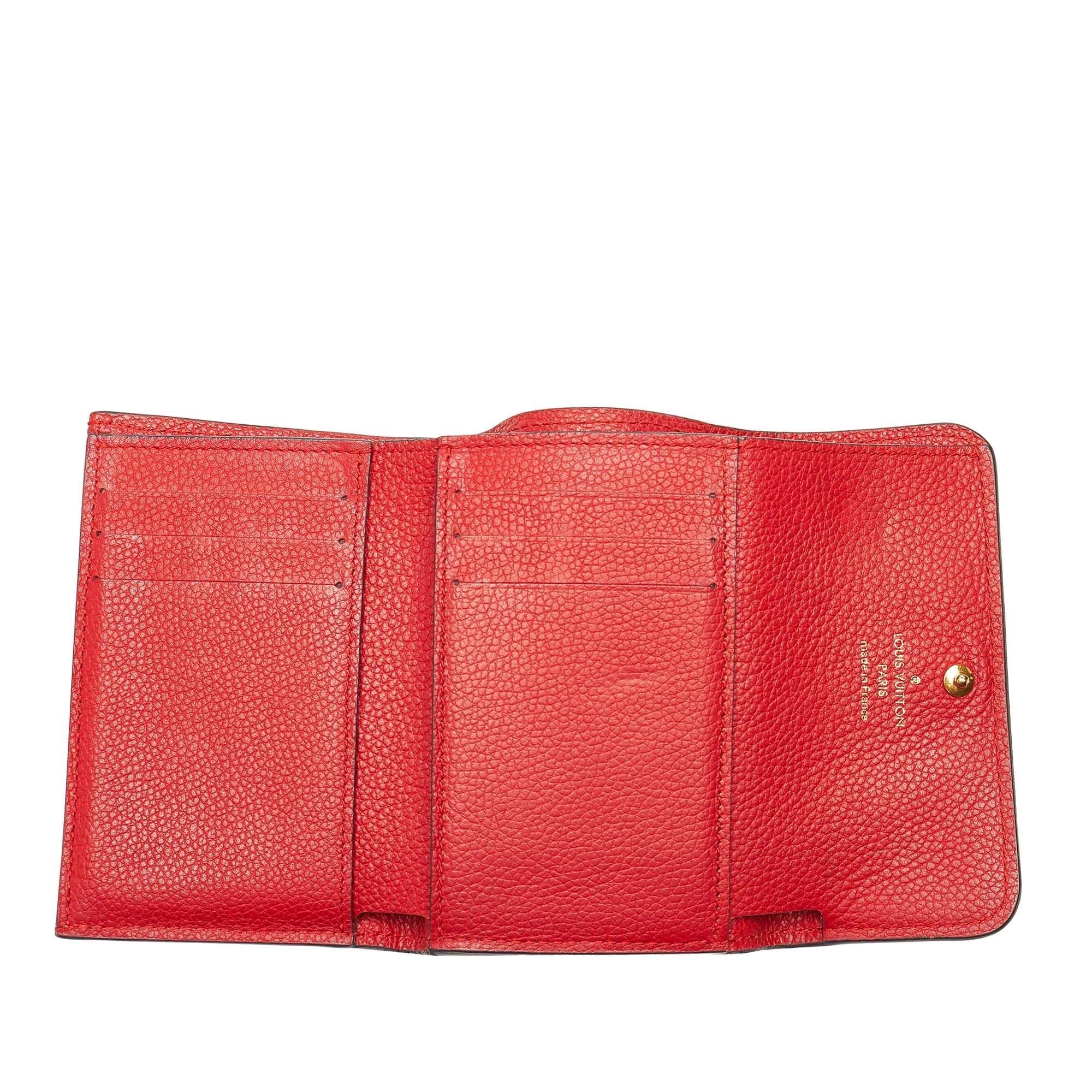Louis Vuitton Monogram Empreinte Pont-Neuf Wallet (SHG-20065)