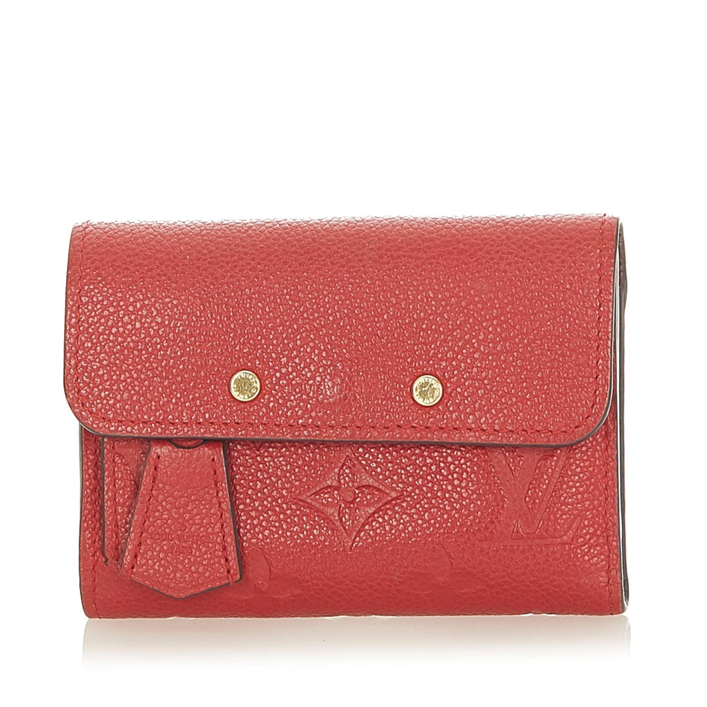 Louis Vuitton Monogram Empreinte Pont-Neuf Wallet (SHG-20065)