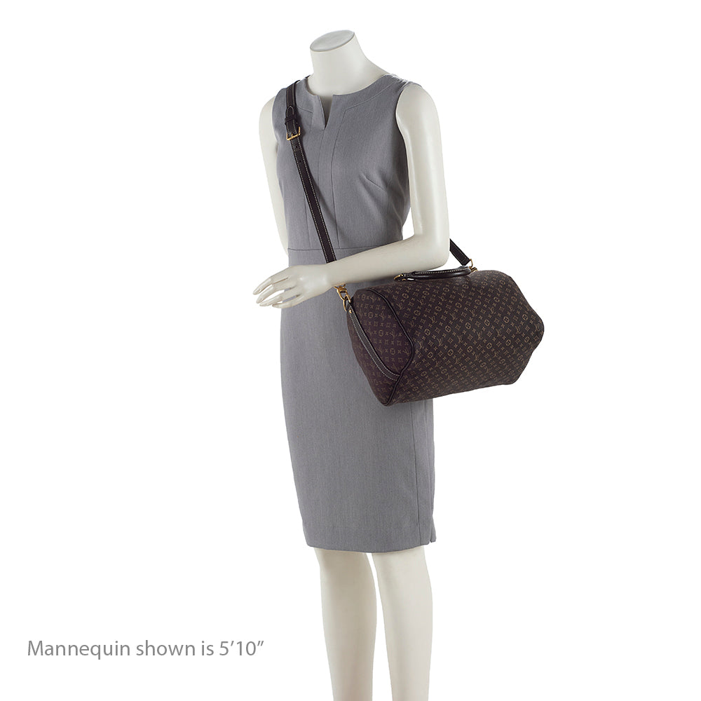 Louis Vuitton Monogram Idylle Speedy Bandouliere 30 Satchel (SHF-18989)