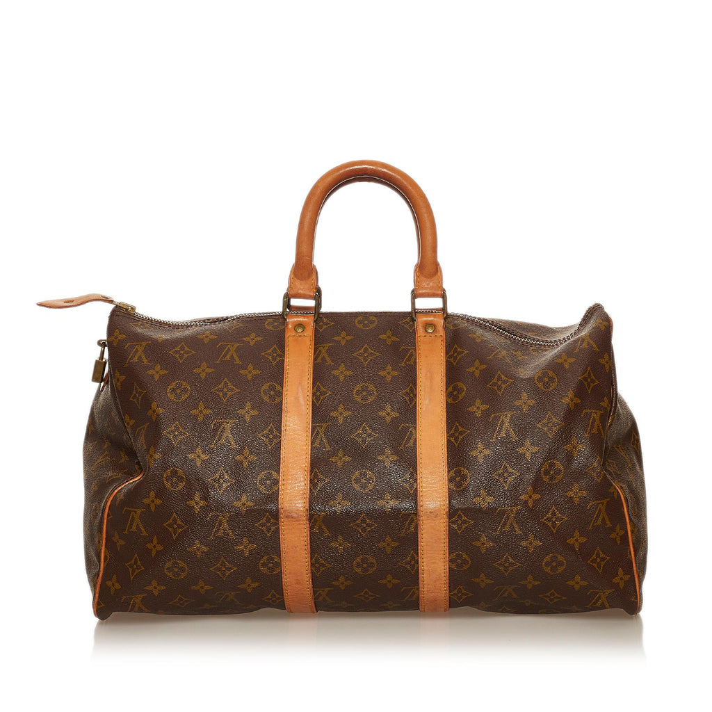 Louis Vuitton Monogram Keepall 45 (SHG-29333)