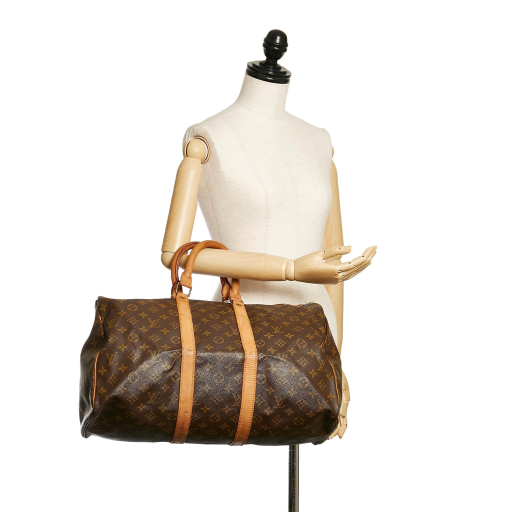 Louis Vuitton Monogram Keepall 45 (SHG-29333)