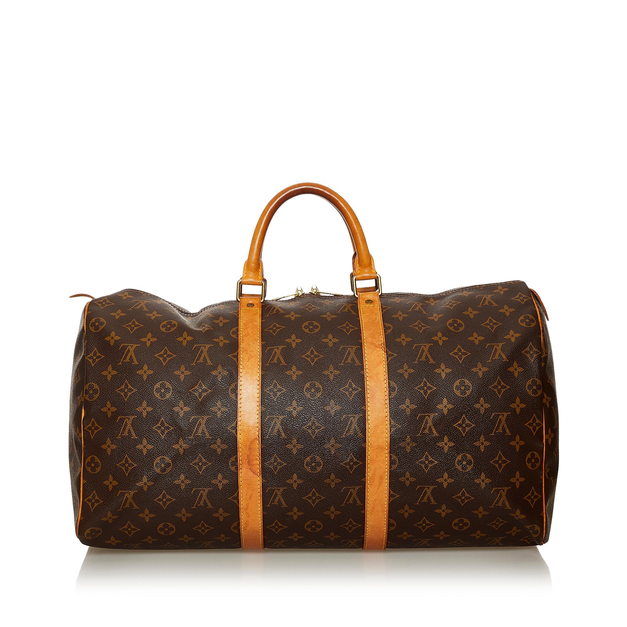 Louis Vuitton Monogram Keepall 50 (SHG-29070)
