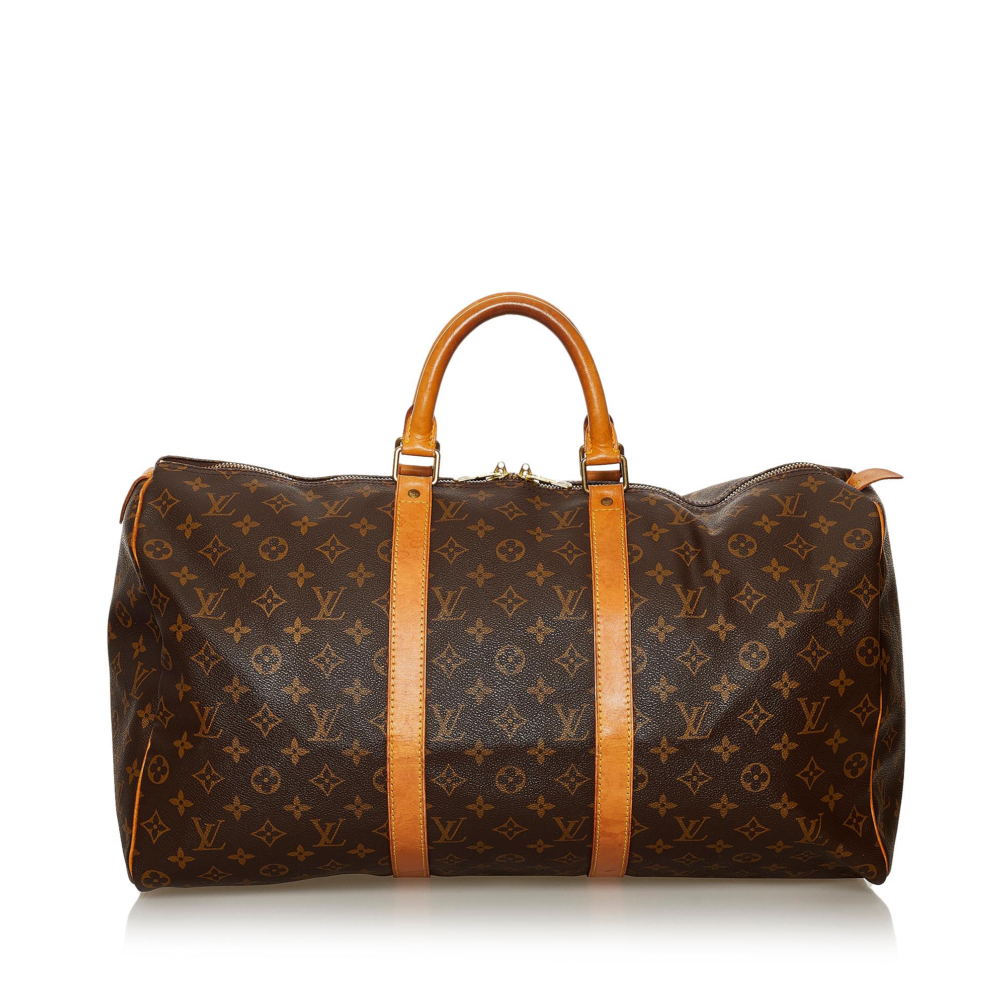 Louis Vuitton Monogram Keepall 50 (SHG-29070)