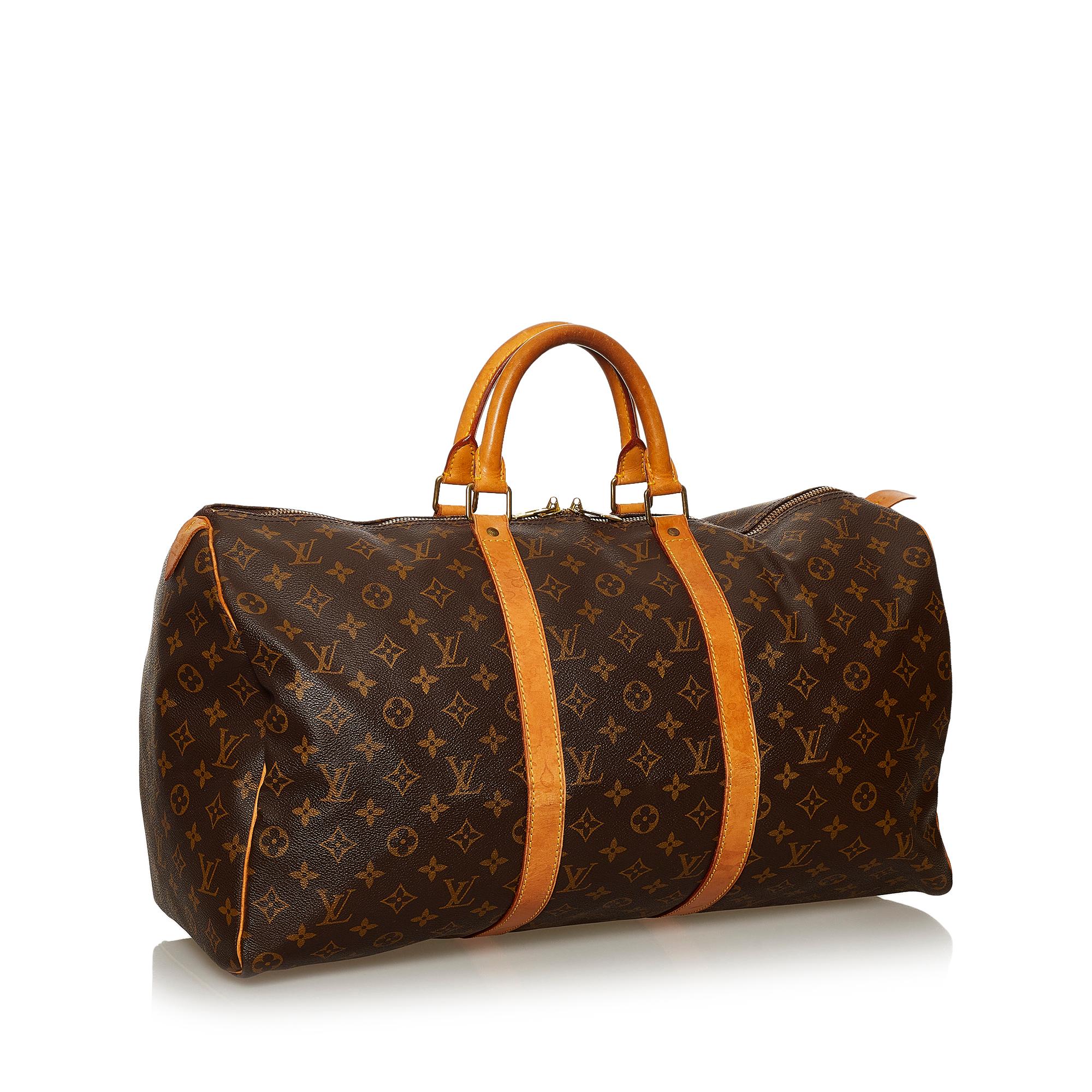 Louis Vuitton Monogram Keepall 50 (SHG-29070)