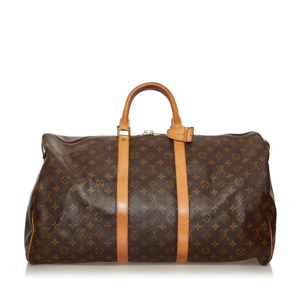 Louis Vuitton Monogram Keepall 55 (SHG-29349)