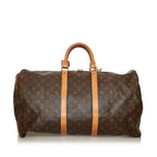 Louis Vuitton Monogram Keepall 55 (SHG-29349)