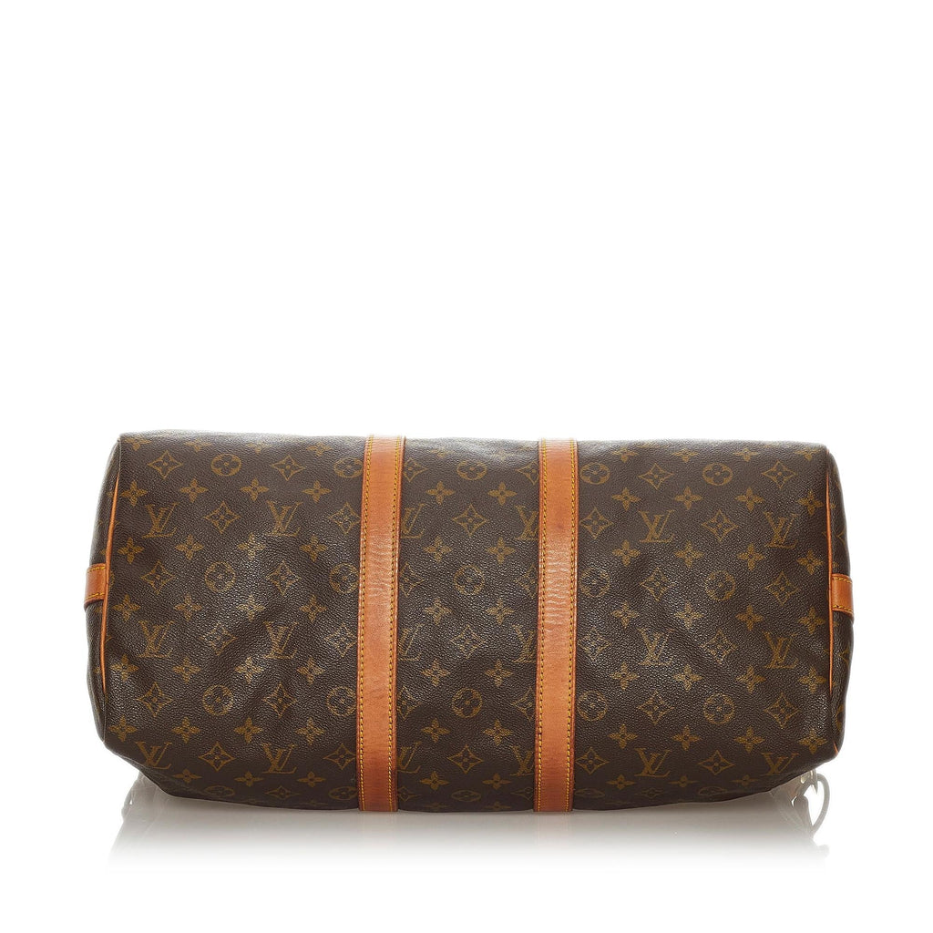 Louis Vuitton Monogram Keepall Bandouliere 45 (SHG-28919)