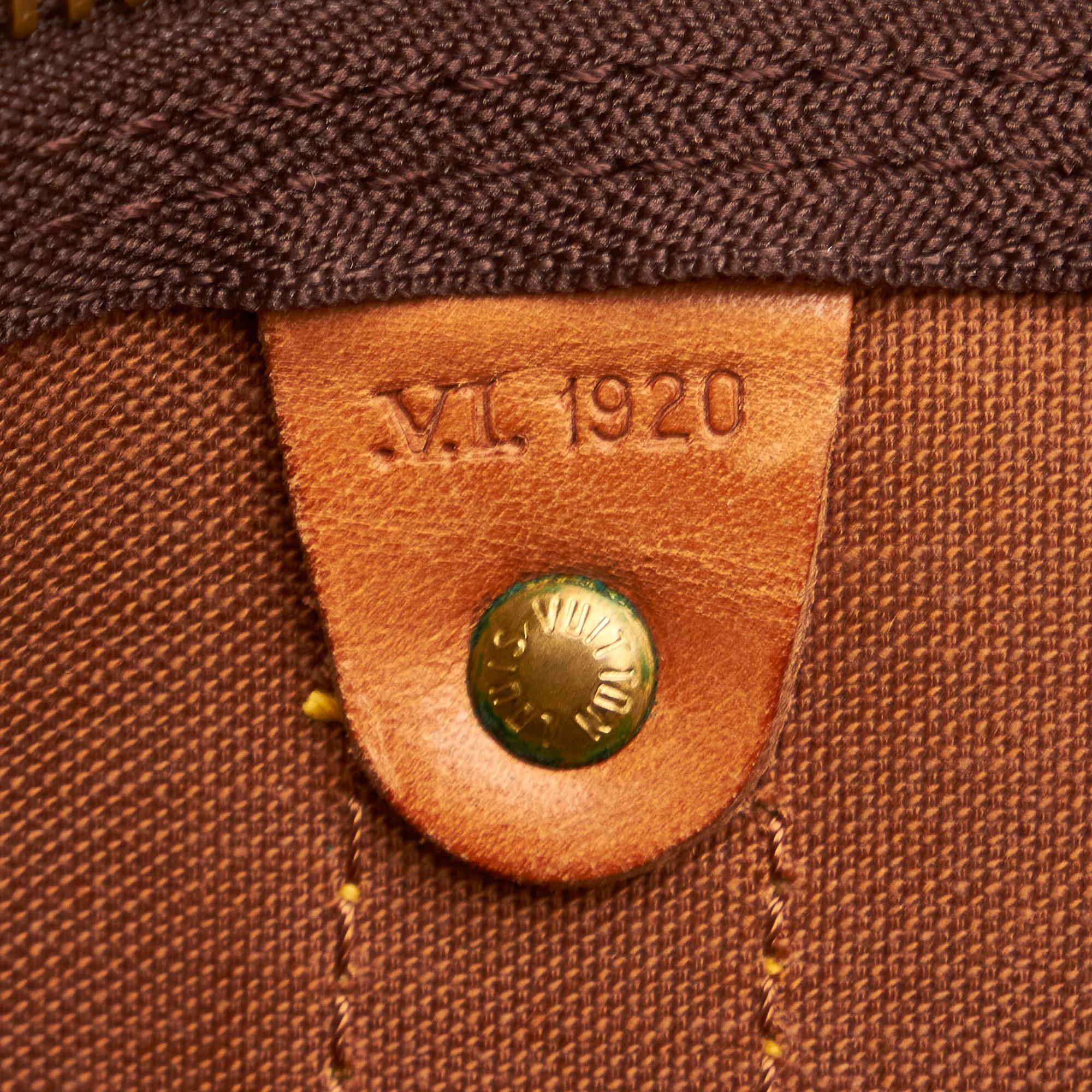 Louis Vuitton Monogram Keepall Bandouliere 50 (SHG-29001)