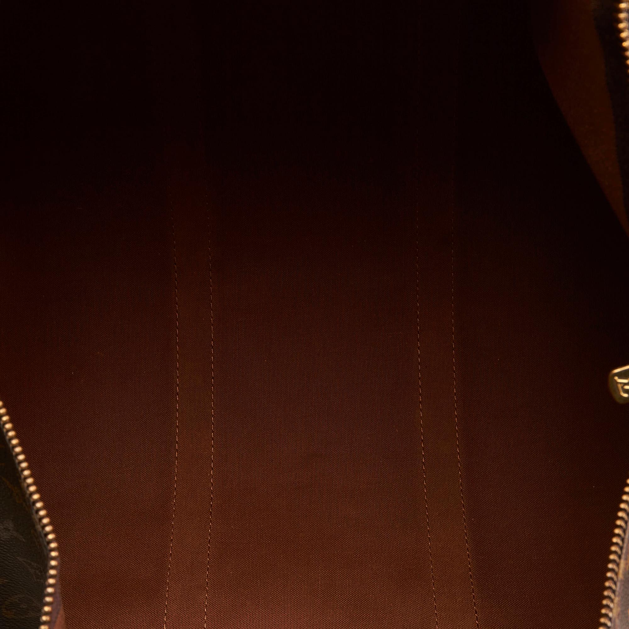 Louis Vuitton Monogram Keepall Bandouliere 50 (SHG-29001)