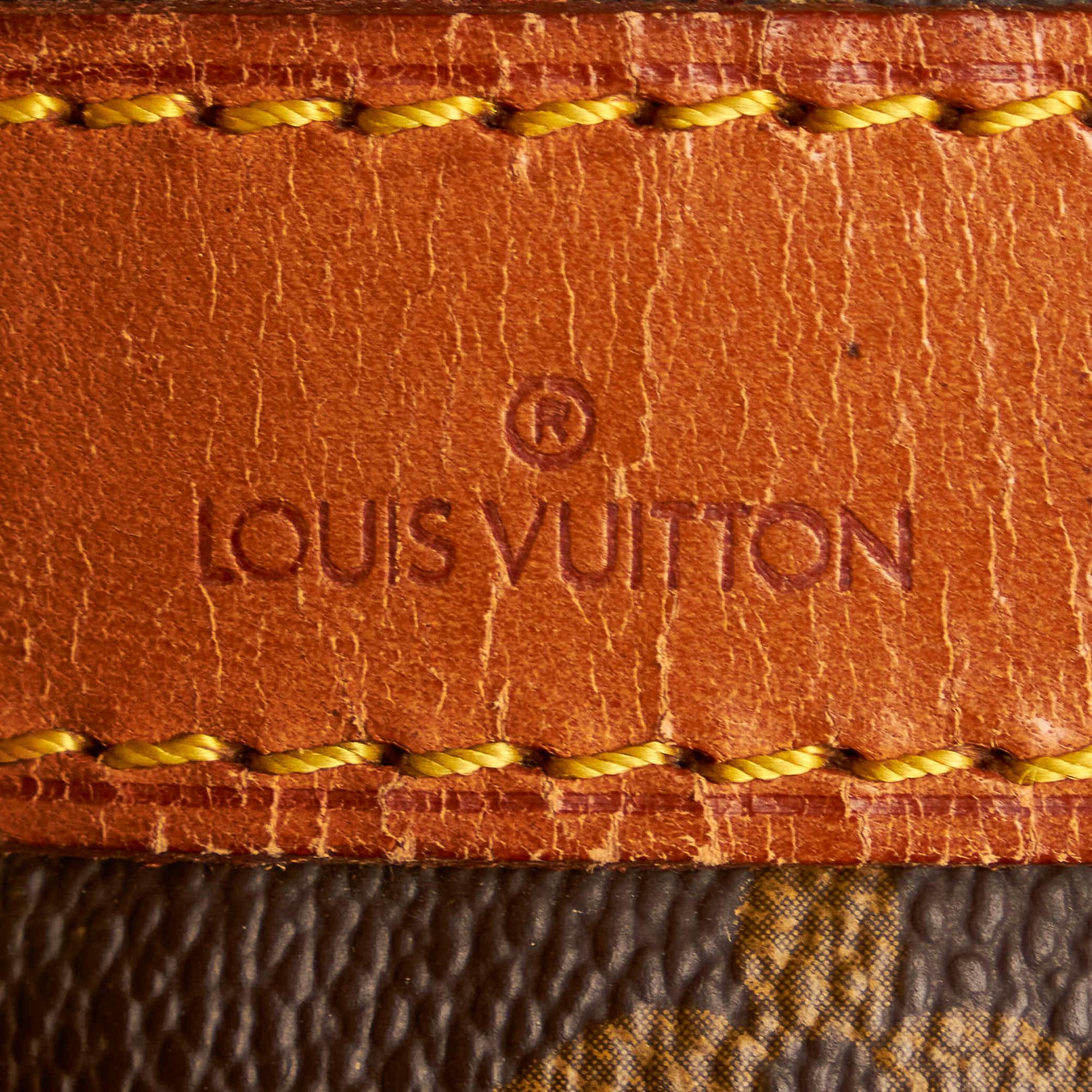 Louis Vuitton Monogram Keepall Bandouliere 50 (SHG-29001)