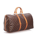 Louis Vuitton Monogram Keepall Bandouliere 50 (SHG-29001)