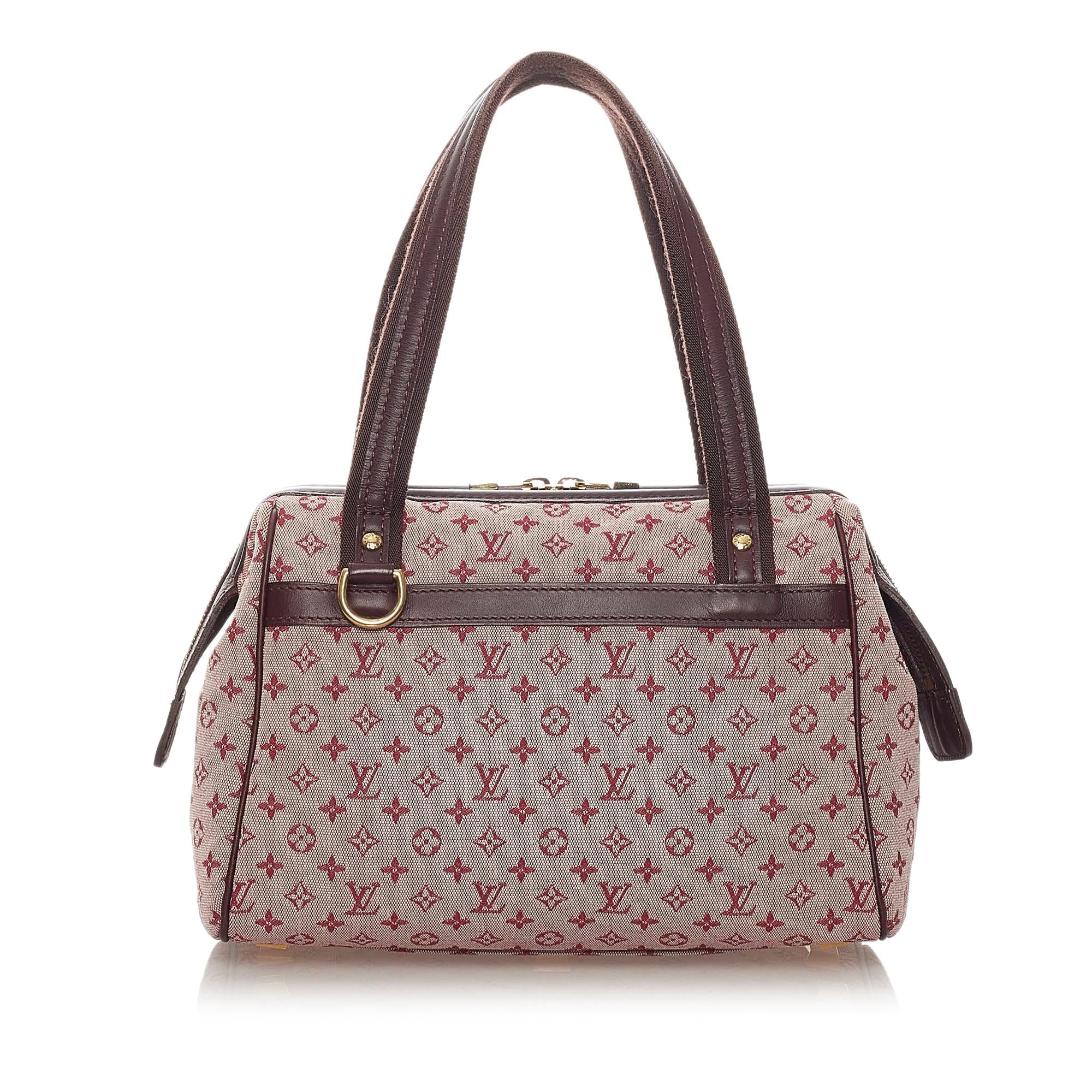 Louis Vuitton Monogram Mini Lin Josephine PM (SHG-28341)