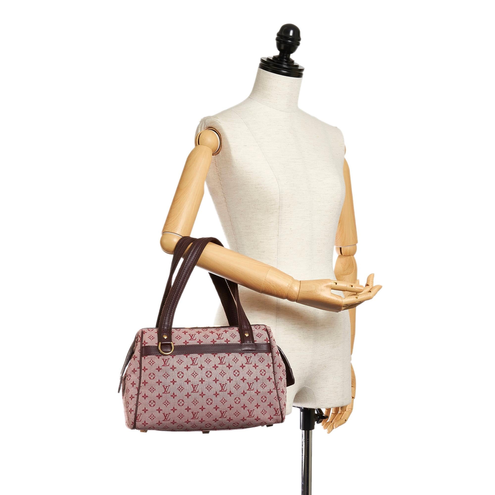 Louis Vuitton Monogram Mini Lin Josephine PM (SHG-28341)