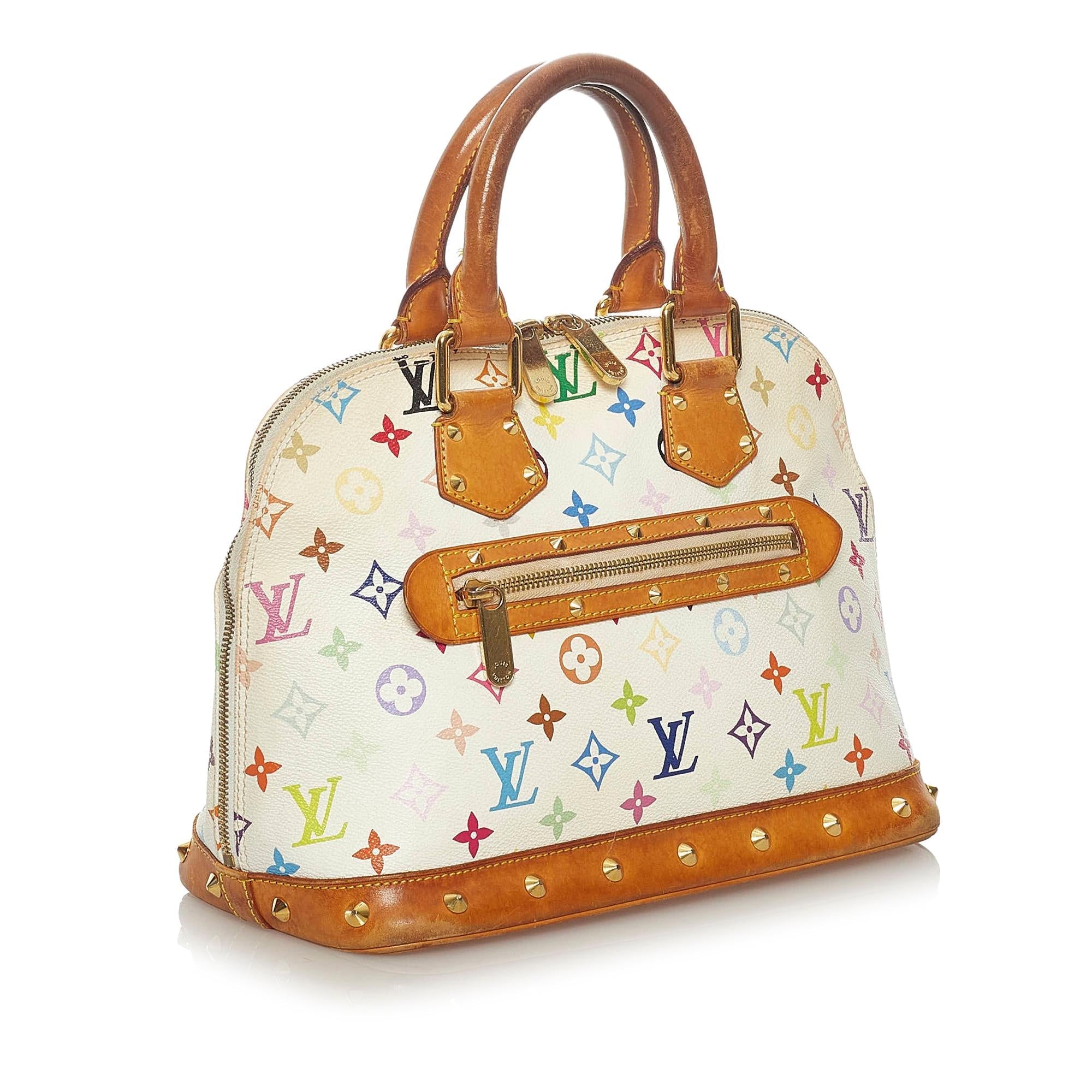 Louis Vuitton Monogram Multicolore Alma PM (SHG-29117)