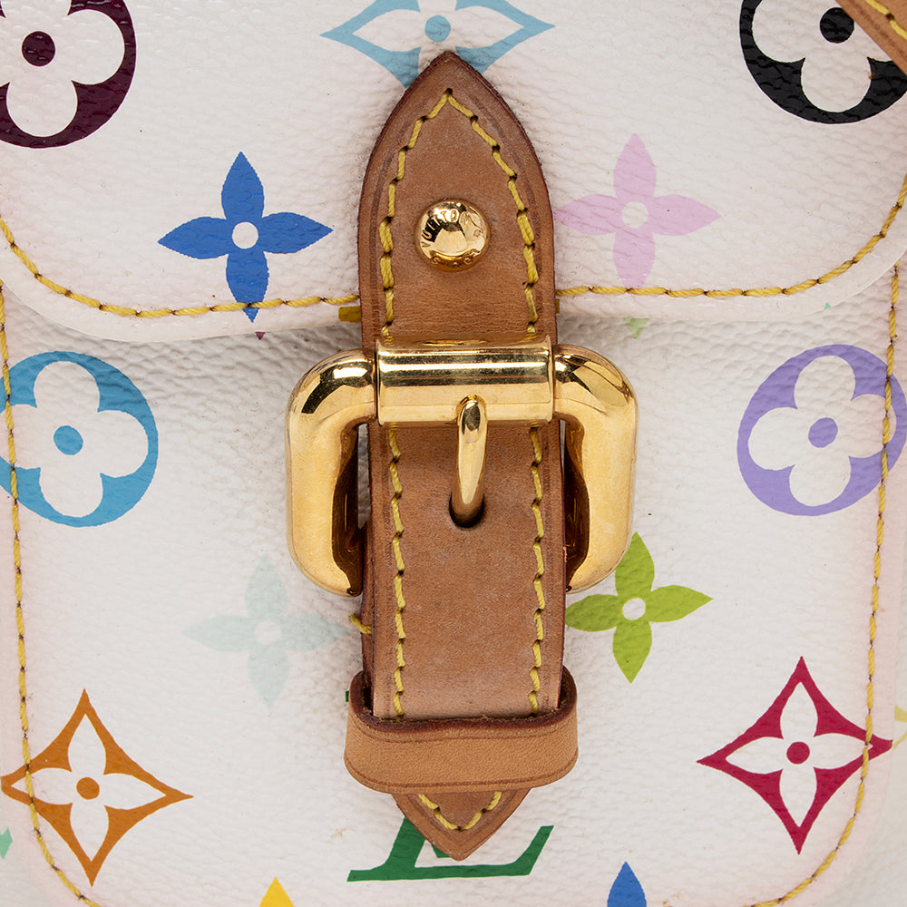 Louis Vuitton Monogram Multicolore Petit Noe Shoulder Bag (SHF-18641)