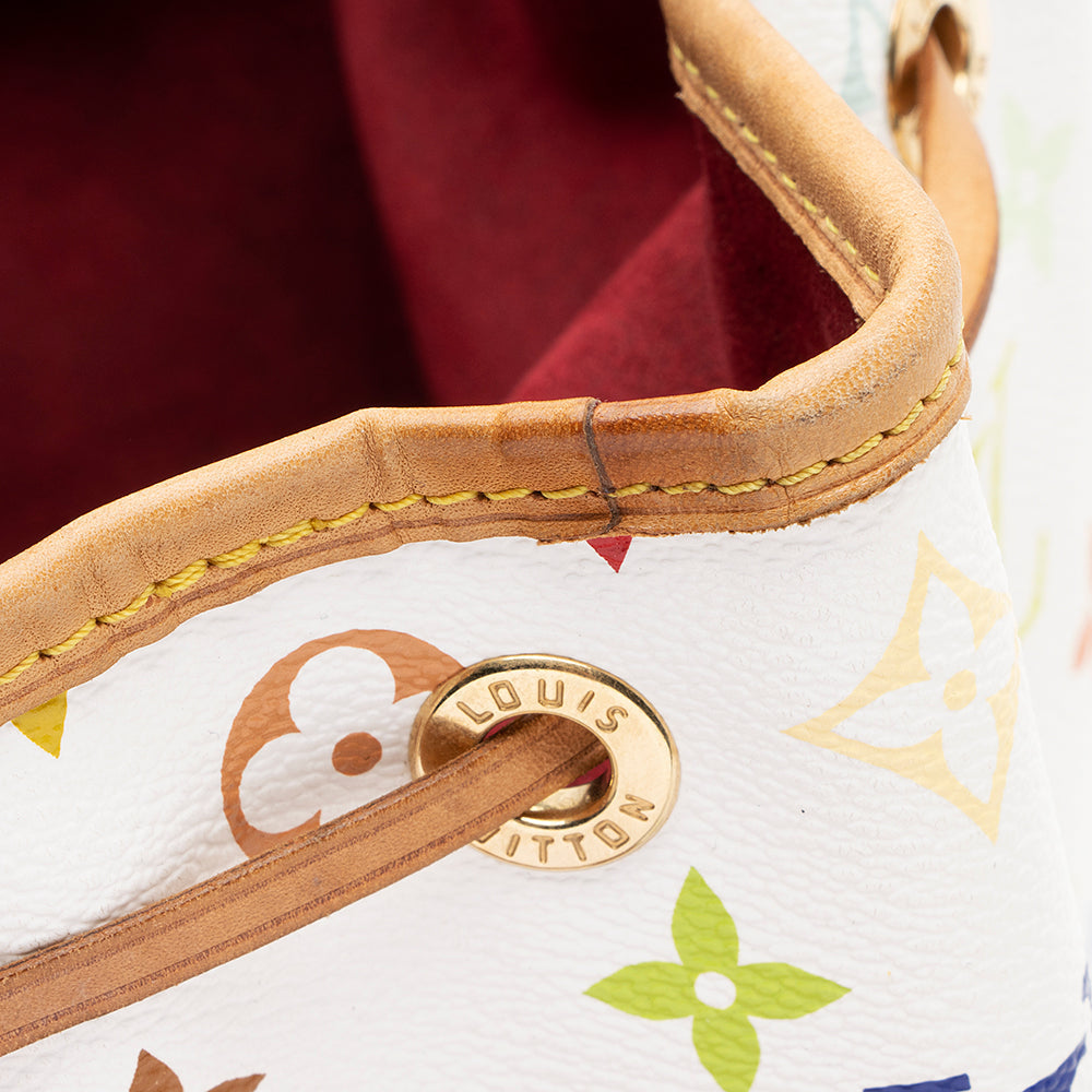 Louis Vuitton Monogram Multicolore Petit Noe Shoulder Bag (SHF-18641)