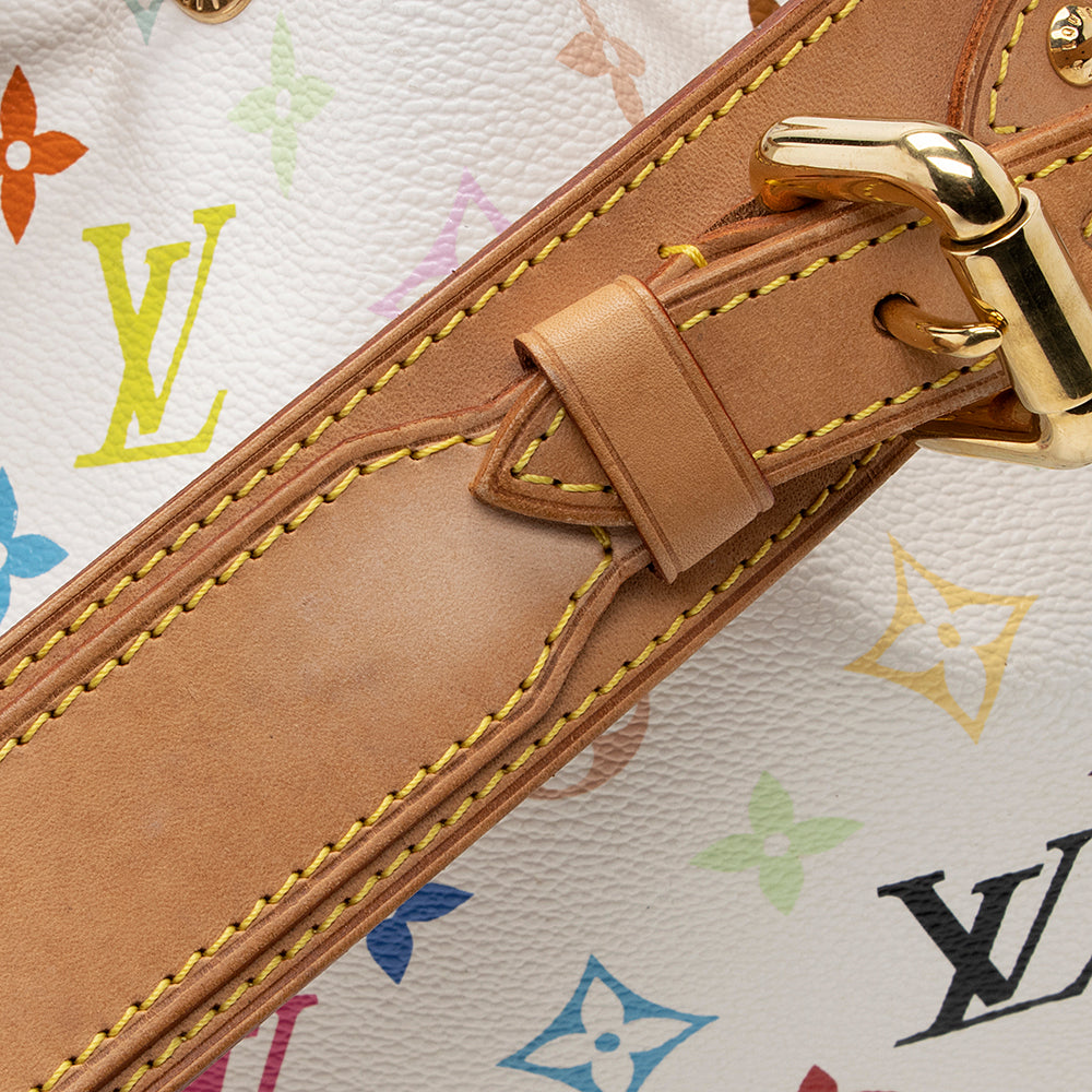 Louis Vuitton Monogram Multicolore Petit Noe Shoulder Bag (SHF-18641)