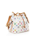 Louis Vuitton Monogram Multicolore Petit Noe Shoulder Bag (SHF-18641)