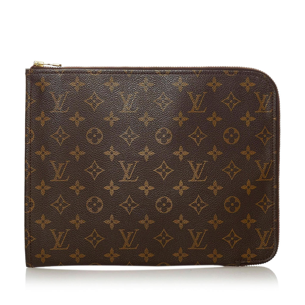 Louis Vuitton Monogram Poche Documents Portfolio (SHG-28982)