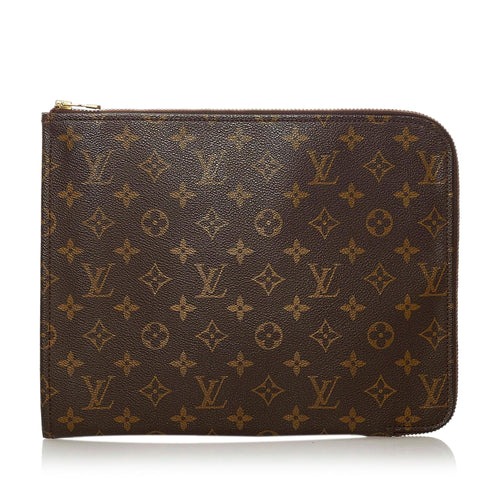 Louis Vuitton Monogram Poche Documents Portfolio (SHG-28982)