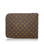 Louis Vuitton Monogram Poche Documents Portfolio (SHG-29389)
