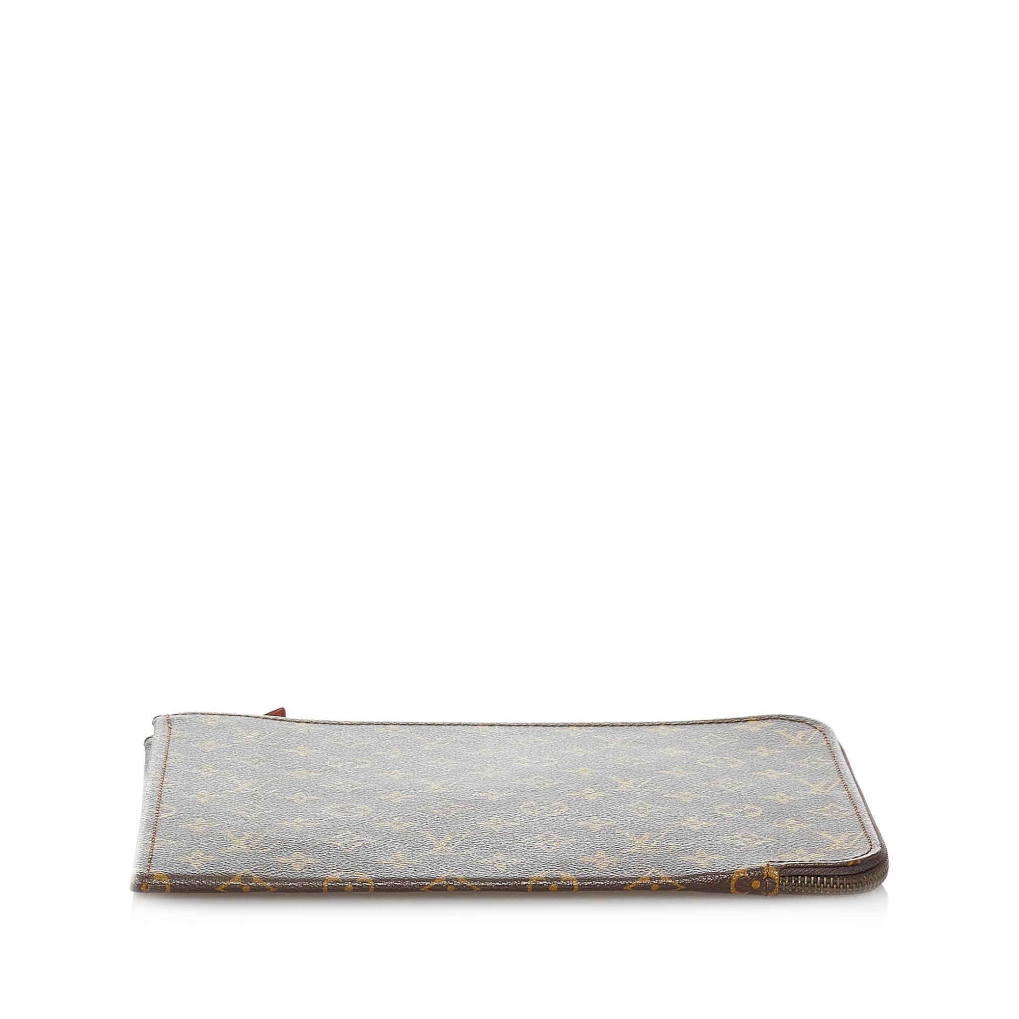 Louis Vuitton Monogram Poche Documents Portfolio (SHG-29389)