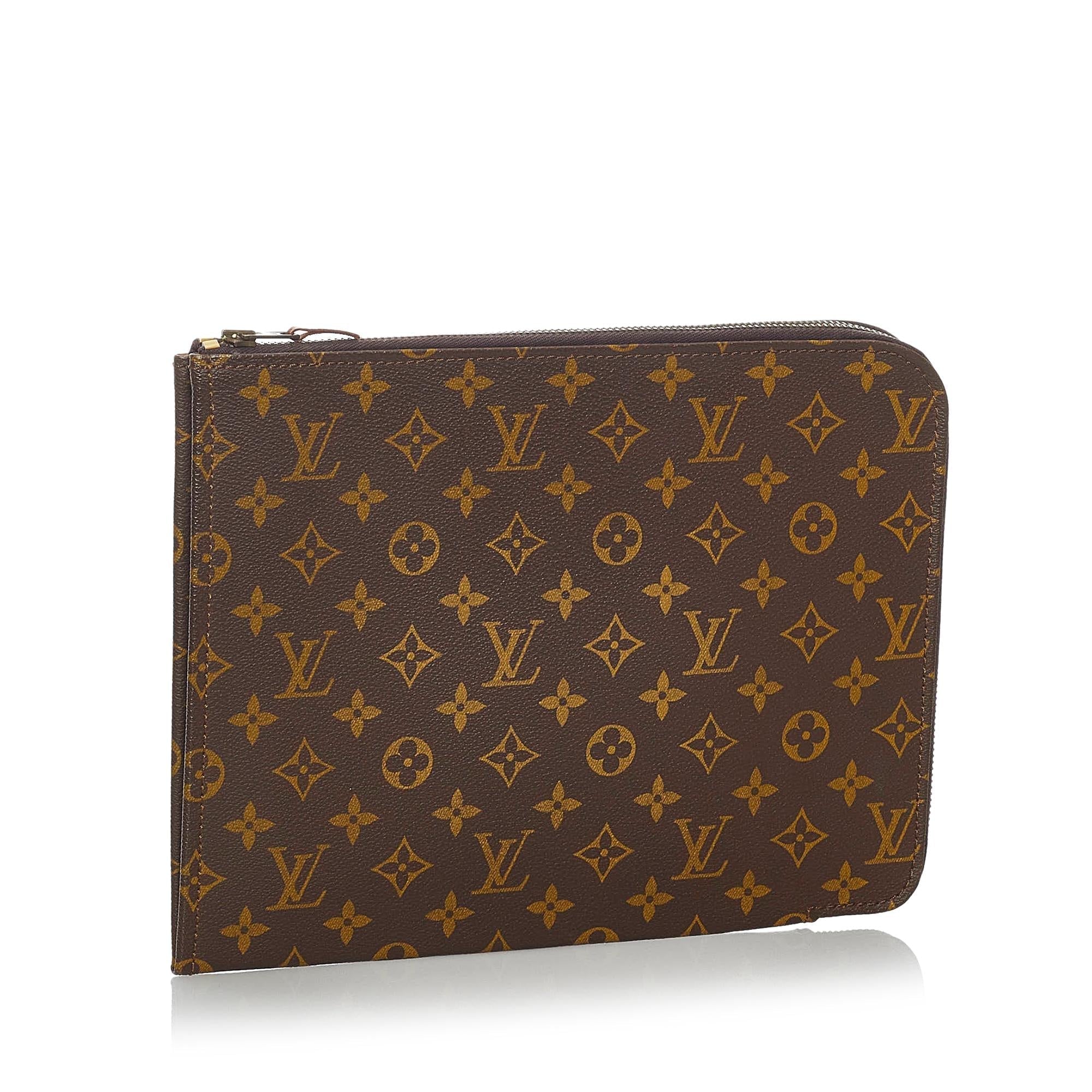 Louis Vuitton Monogram Poche Documents Portfolio (SHG-29389)
