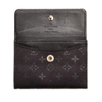 Louis Vuitton Monogram Satin Porte Monnaie Billets (SHG-29295)