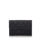 Louis Vuitton Monogram Satin Porte Monnaie Billets (SHG-29295)
