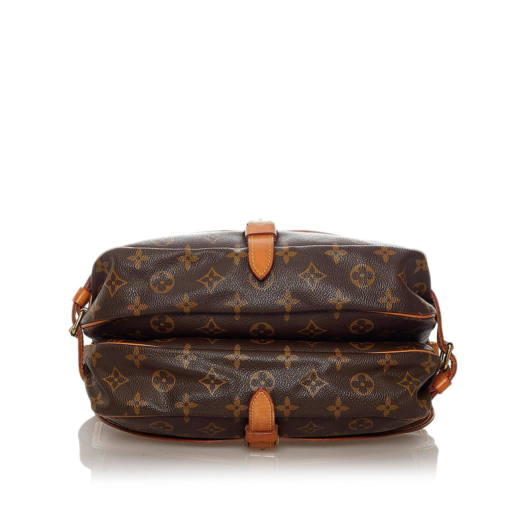 Louis Vuitton Monogram Saumur 25 (SHG-28331)
