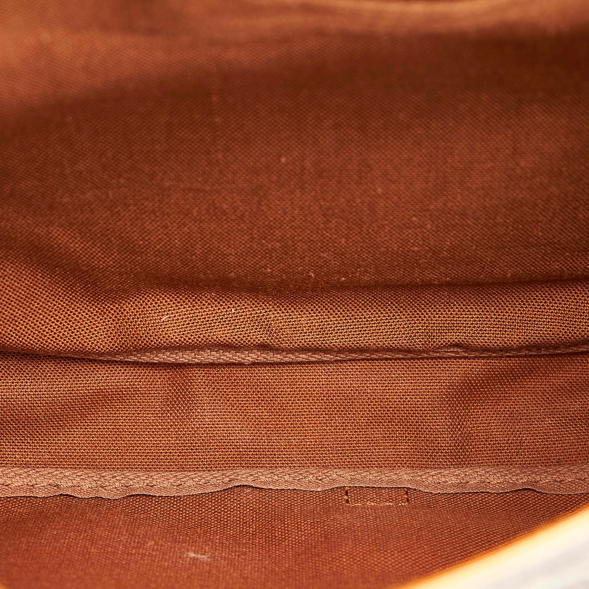 Louis Vuitton Monogram Saumur 25 (SHG-28331)