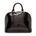 Louis Vuitton Monogram Vernis Alma PM Satchel (SHF-18640)